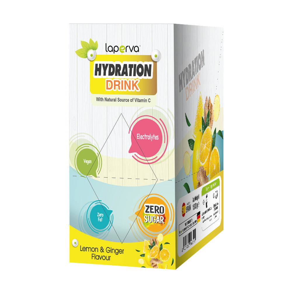 Laperva Hydration Drink Lemon & Ginger 15X8Gm