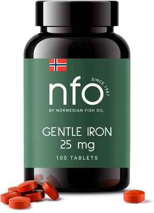 Nfo Gentle Iron 25Mg Tab 100S