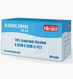 Nimed Alcohol Prep Pad ( 6.5Cmx3Cm 2 Ply-100S)