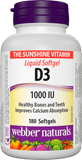 Webber Nat Vit D1000Iu 100S