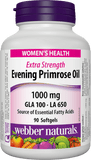 Webber Naturals Evening Primrose Oil 1000Mg 90S