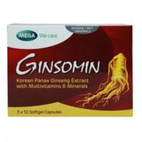 Ginsomin Energy Support Capsules - 30s