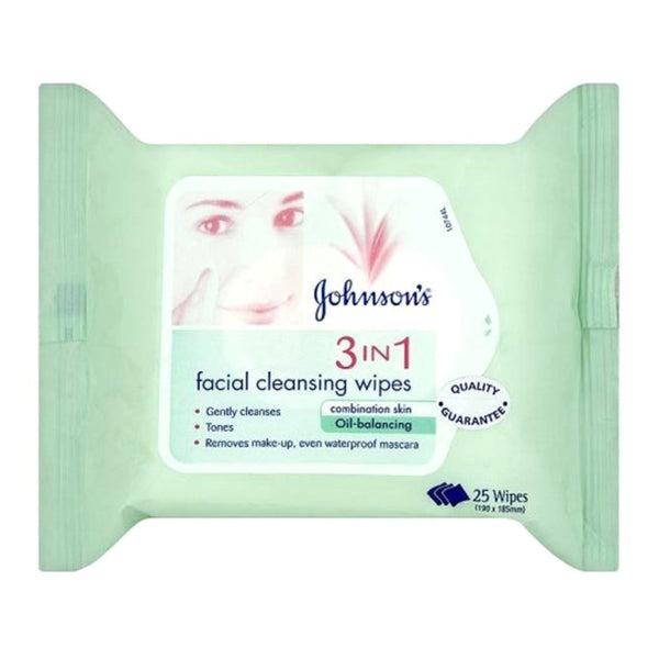 J&J Daily Essential Facial Wipes (Extra Sensitive) 25 main image 1