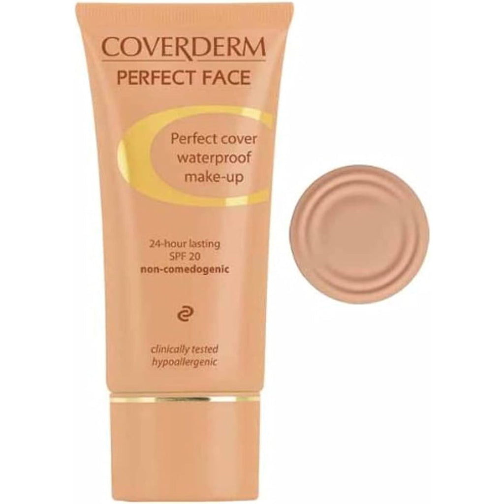 Coverderm Perfect Face SPF 20 No.3 Waterproof Makeup  30ml
