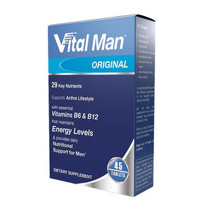 Vital Man Multivitamin – 45 Capsules by Vital Healthcare