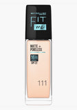 Maybelline Fit Me Foundation Matte Poreless Spf 111