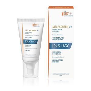 Ducray Melascreen UV SPF50+ Rich Cream Brown Spots Dry Skin 40ml