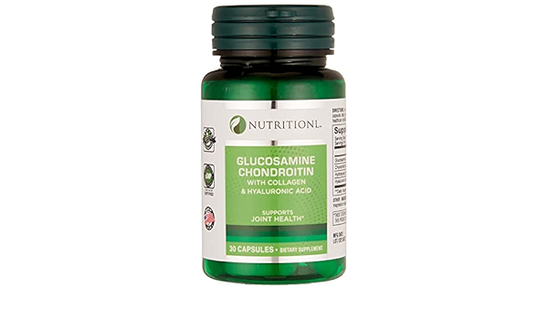 Nutritionl glucosamine e chondroitin caps 30s