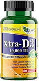 AMS Xtra- D3 10000 Iu Soft Gel 60s