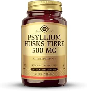 Solgar Psyllium Husks Fiber 500Mg Veg Caps 200s