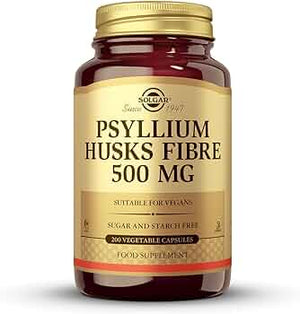 Solgar Psyllium Husks Fiber 500Mg Veg Caps 200s
