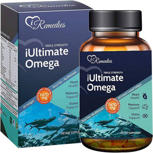 Iremedies Iultimate Omega Softgels 60'S