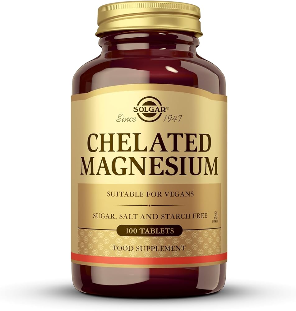 Solgar Chelated Magnesium Tablet 100's