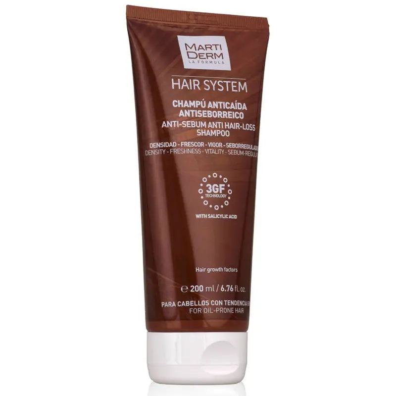 Marti Derm Hair System Anti-seborrheic Hair Loss Shampoo - 200 ml