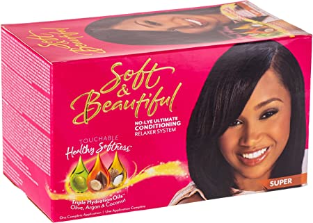 Soft & Beautiful Relaxer Kit -Super