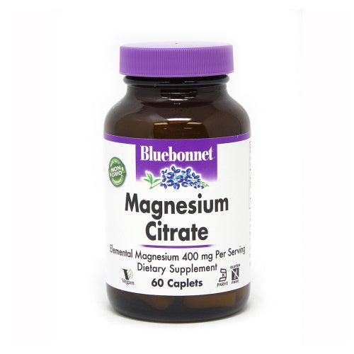 BLUEBONNET Magnesium Citrate 400mg 60s – Dermame