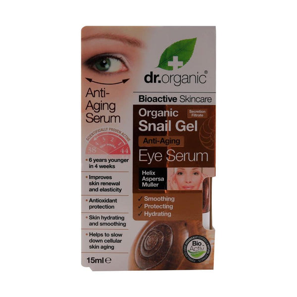 Dr Organic Snail Gel Eye Serum 15 Ml Dermame