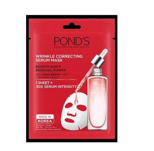 Ponds Wrinke Correct Serum Mask Ar 21Ml
