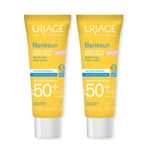 Uriage Bariesun Spf50+ Moist Gold Tinted Cream (1+1 Free)