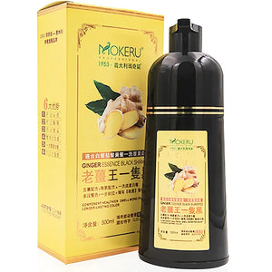 Mokeru Ginger Black Essence Shampoo 500Ml