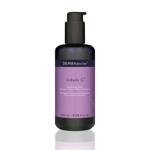 DermaDoctor Kakadu C Brightening Daily Cleanser, Toner & Make-up Remover 180ml