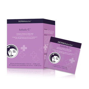 DermaDoctor Kakadu C Intensive Vitamin C Peel Pad with Ferulic Acid & Vitamin E - 30Sachets