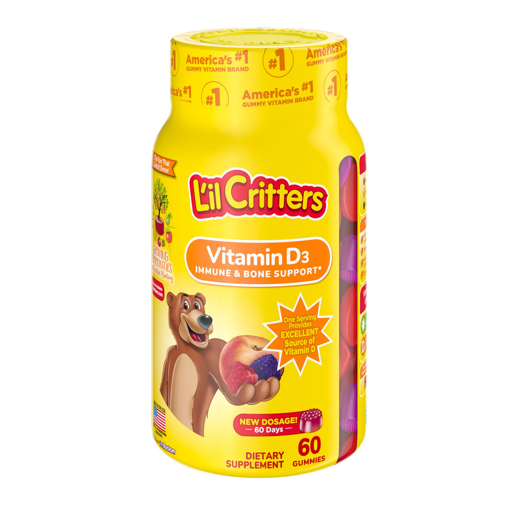 Lil Gummies Vitamin D Kids 60'S