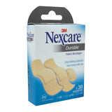 Nexcare Durable Fabric Assorted Bandages, 30 Pieces