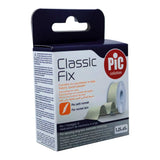 Pic Solution Classic Fix White Fabric Spool Plaster for Normal Skin (1.25cmx5m), 1 Piece