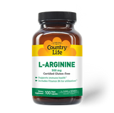 Country Life L- Arginine 500Mg V-Cap 100S 1025