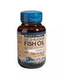 Wileys Finest Wild Alsakn Fish Oil Vitamin K2 Softgls 650Mg 60S