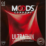 Moods Ultra Thin Condoms, 3 Pieces