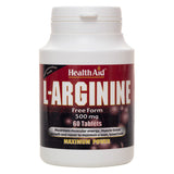 Health Aid L-Arginine 500Mg Tabs 60'S