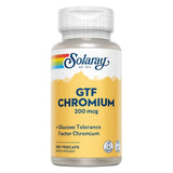 Solaray Gtf Chromium 200Mcg V-Cap 100S