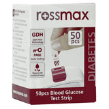 Rossmax Glucose Test Strips 50S