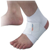 ELASTIC ANKLE WRAP A9-001 (L/XL) (WHITE)