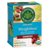 Traditional Medicinals Weightless Cranberry 16 Tea :00064