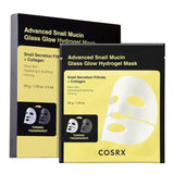Cosrx Advanced Snail Mucin Glass Glow Hydrogel Mask 3S