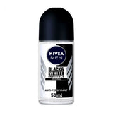 Nivea Men Deodorant Roll On Black & White Original 50 ml (Nv300)