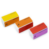 Or Bleu Mini 4 Way Nail Buffers, 3 Pieces