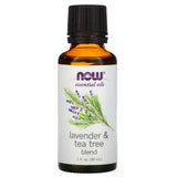 Now 100% Pure Lavender & Tea Tree Essential Oil, 30ml
