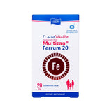 MULTIZAN FERRUM 20MG TAB 30S