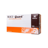Max Latex Examination Powder Free Gloves M