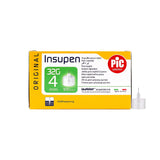 Pic Solution Insupen Original Sterile 4mm 32G Insulin Pen Needles , 100 Pieces