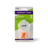 Ezycare Comfort Orange Foam Ear Plugs with Case NRR 32, 1 Pair
