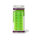 Ezycare Plus Medium Blue Weekly AM-PM Pill Planner, 1 Piece
