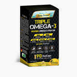 Laperva Triple Omega 3 Duo Lemon Flavour Cap 90S