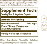 Solgar Resverat Rol 500 Mg Veg Cap 30 S