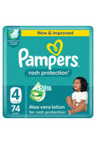 Pampers Ml Taped Gp S4 74S ( 10561 )