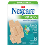 Nexcare Soft N Flex Bandages Ass 50S